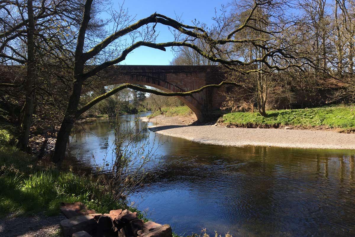 River Annan at Millhousebridge