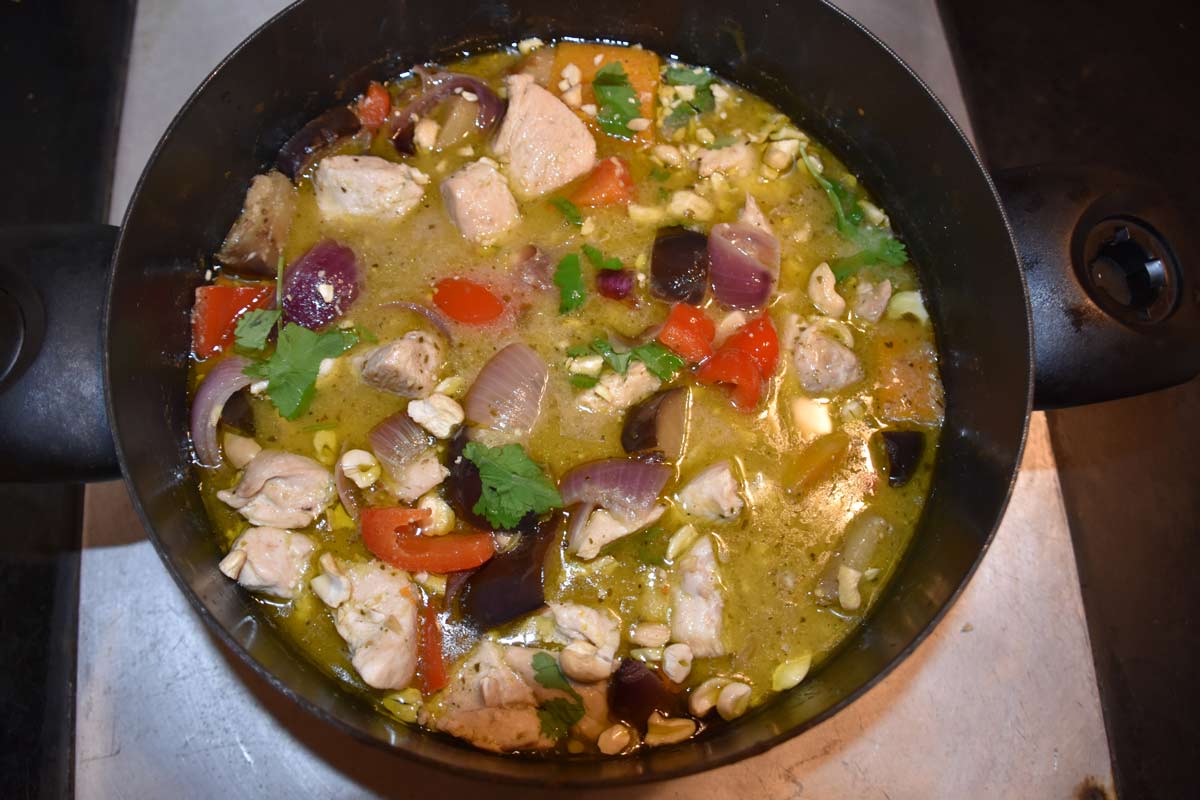 Kirsteen's Thai chicken curry
