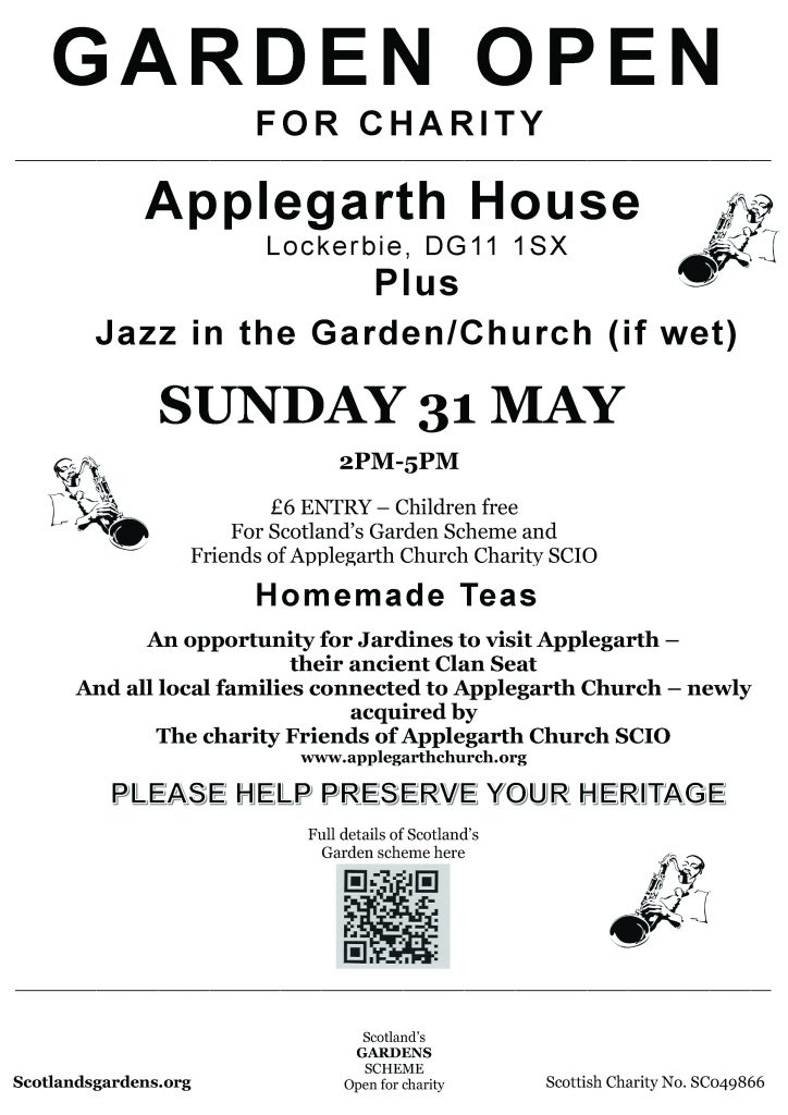 An opportunity for Jardines to visit Applegarth.
